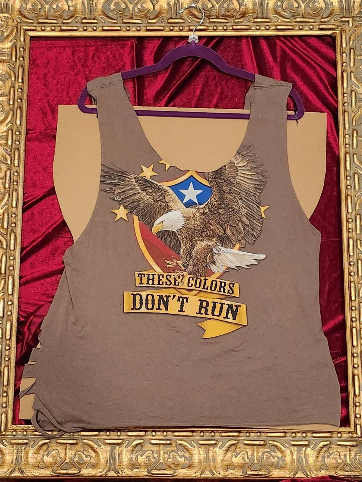 One-of-a-Kind American Eagle Reworked Tank – Size L