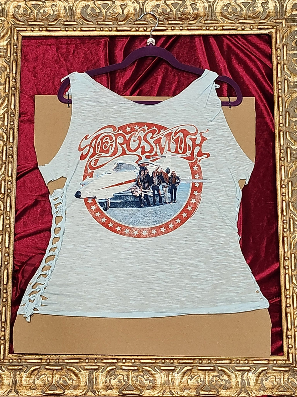 One-of-a-Kind Aerosmith Reworked Tank – Size L