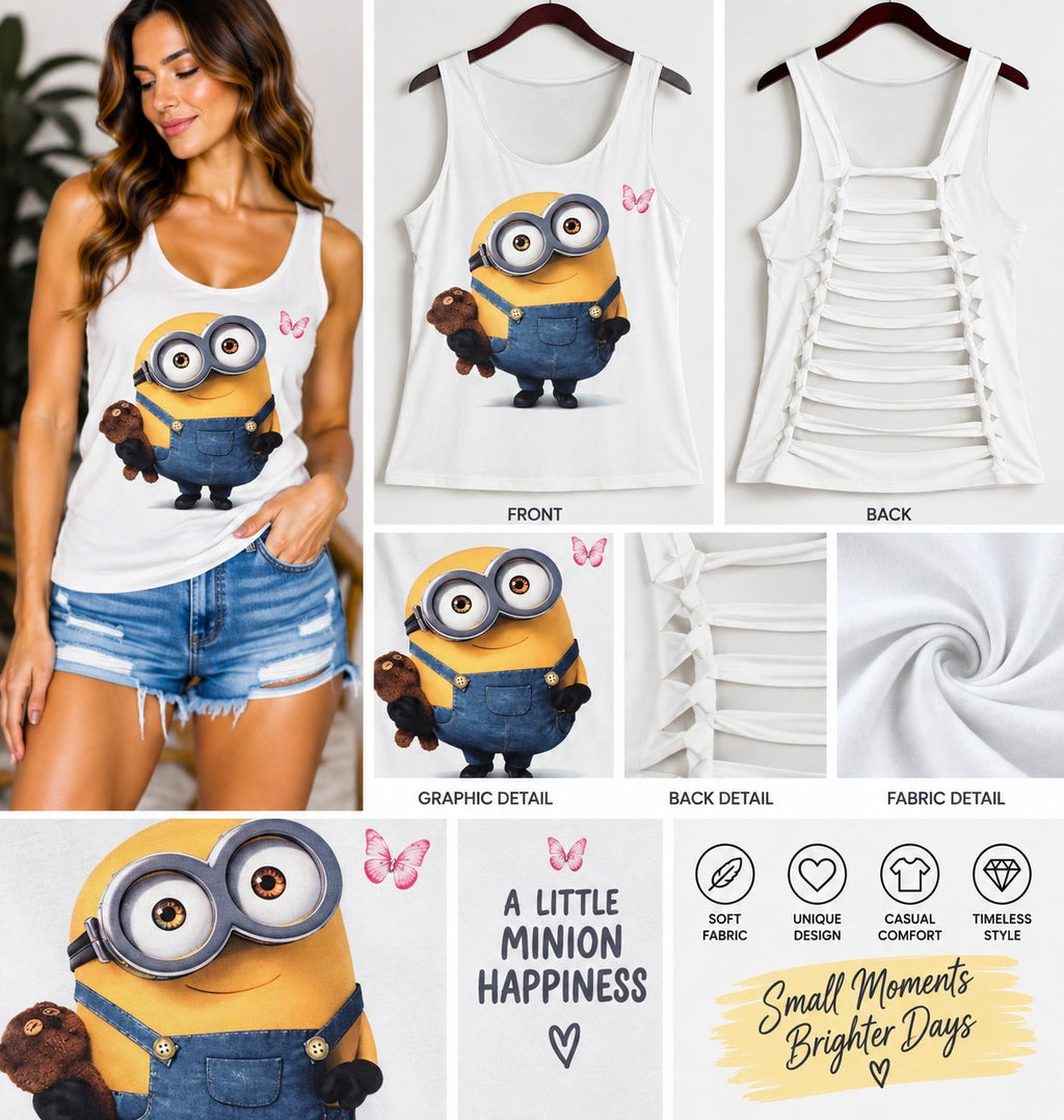 One-of-a-Kind Minion Reworked Tank – Size L - details and styling