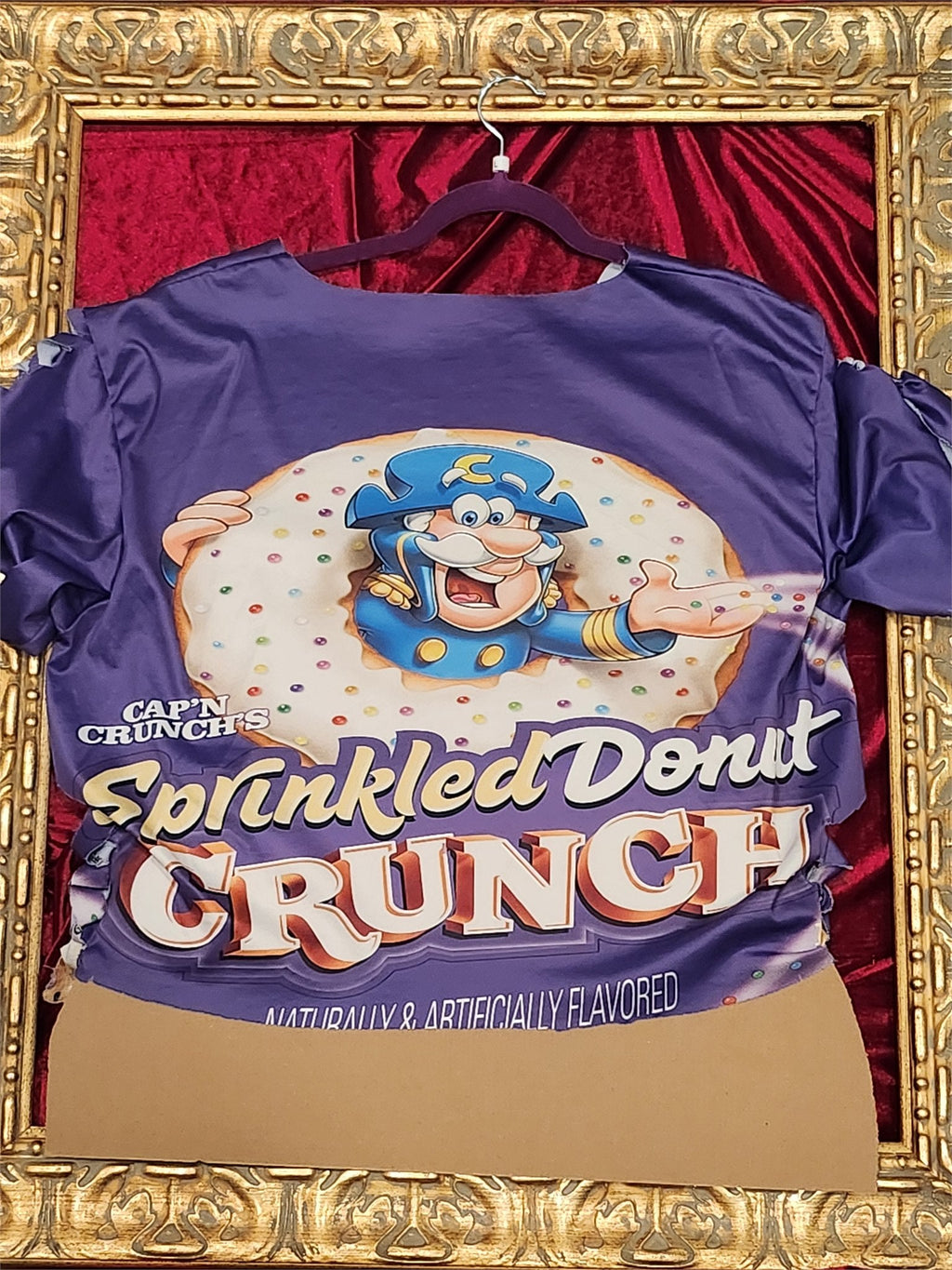 One-of-a-Kind Captain Crunch Reworked Shirt – Size L - additional view