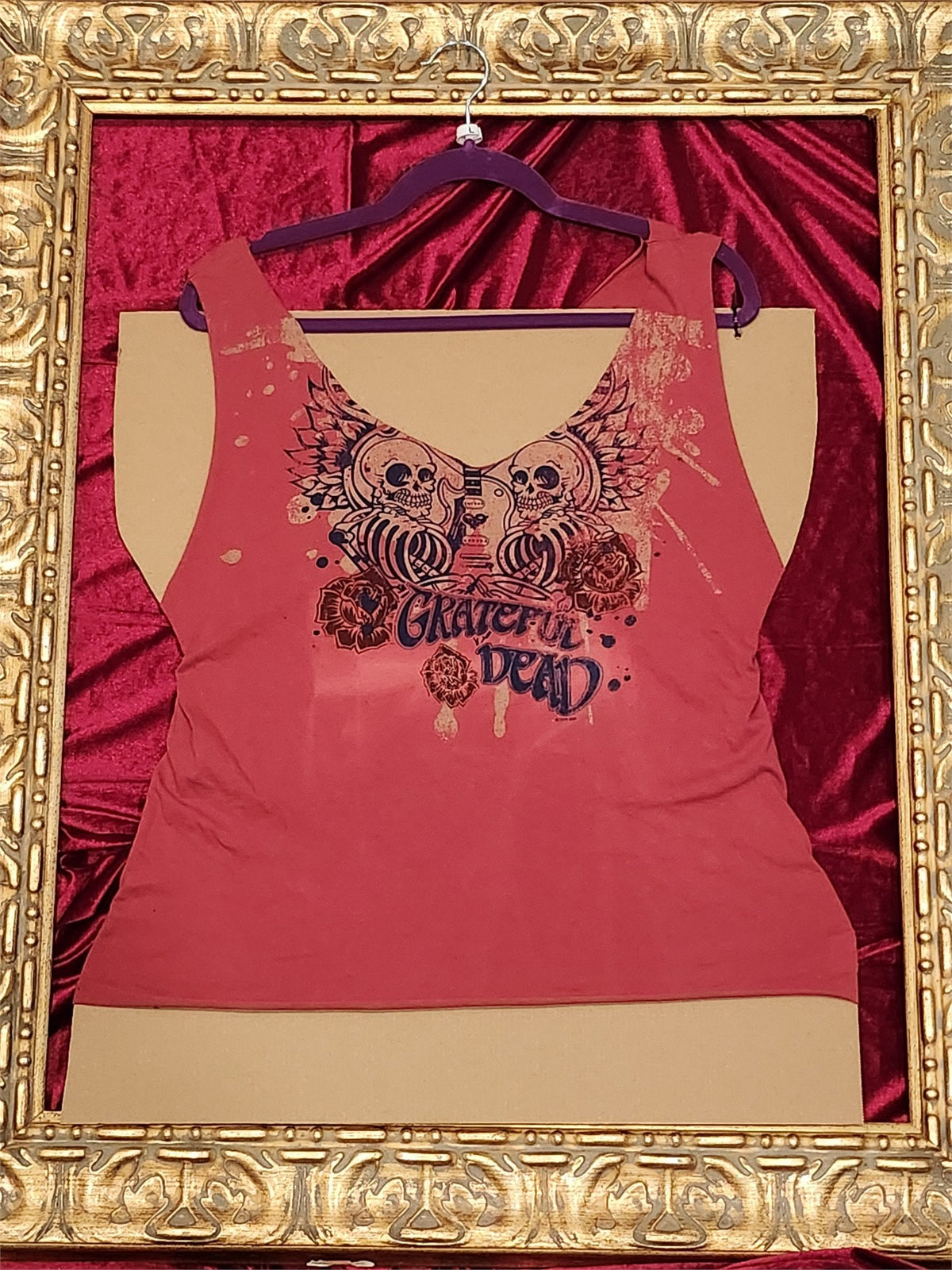 One-of-a-Kind Grateful Dead Reworked Tank – Size L