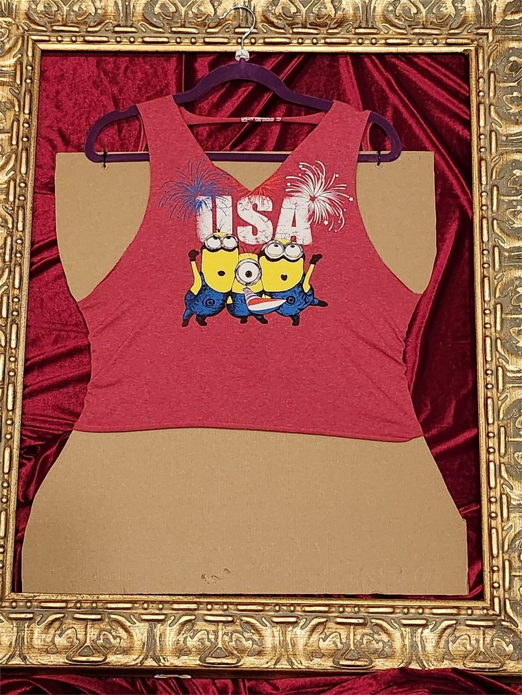 One-of-a-Kind USA Minion Reworked Tank – Size L - additional view