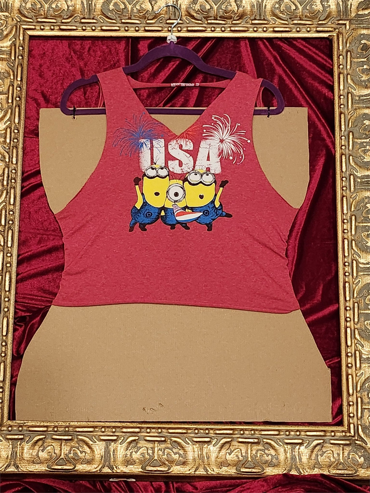 One-of-a-Kind USA Minion Reworked Tank – Size L - additional view