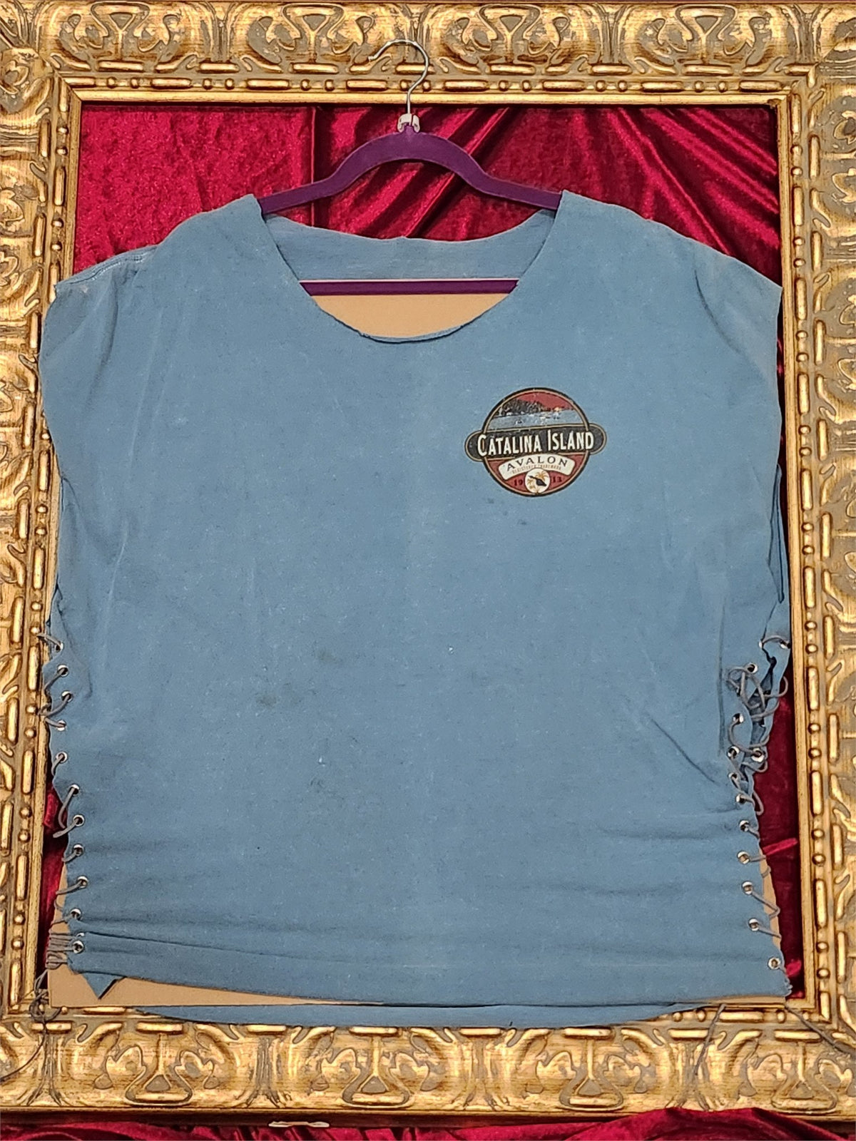 One-of-a-Kind Catalina Island Reworked Shirt – Size L