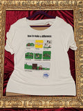 One-of-a-Kind Mountain Top Reworked Shirt – Size L