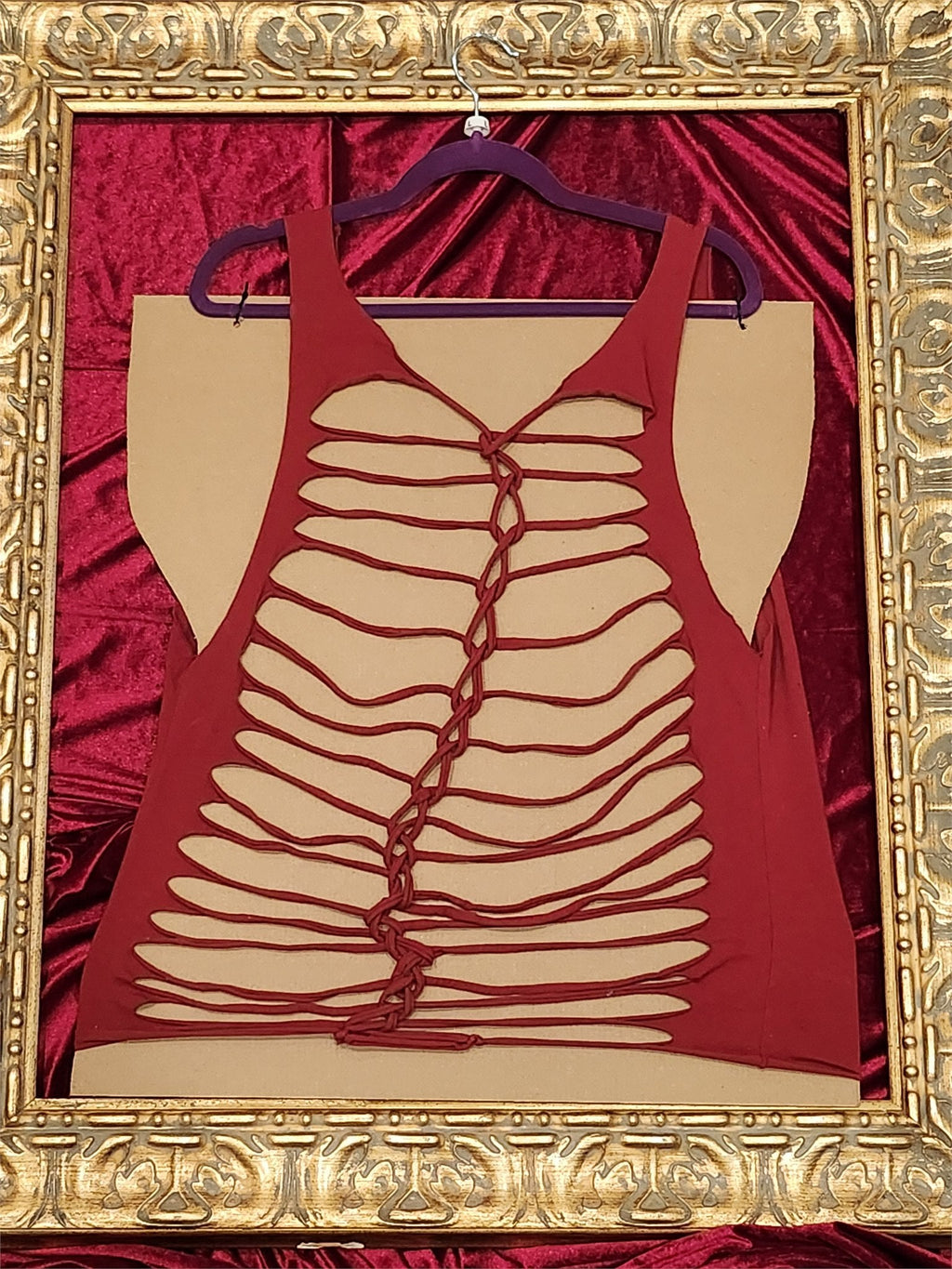 One-of-a-Kind Mother of Dragons Reworked Tank – Size L - additional view