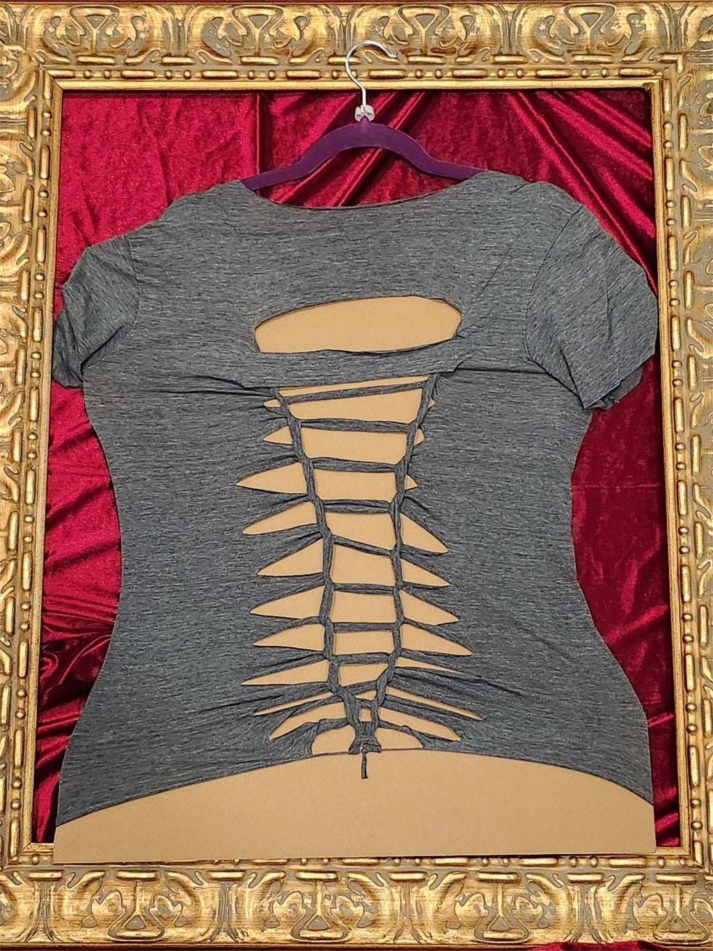One-of-a-Kind Popeye Reworked Shirt – Size L - additional view