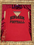 One-of-a-Kind Hingham Football Reworked Shirt – Size L