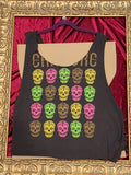 One-of-a-Kind Skull Reworked Tank – Size L