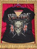 One-of-a-Kind Bullet for My Valentine Reworked Shirt – Size L