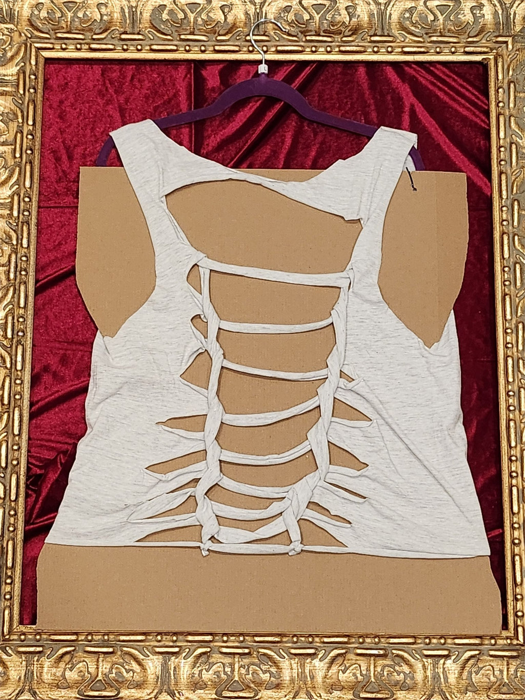 One-of-a-Kind Missing Kids Reworked Tank – Size L - additional view