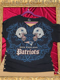 One-of-a-Kind New England Patriots Reworked Shirt – Size L