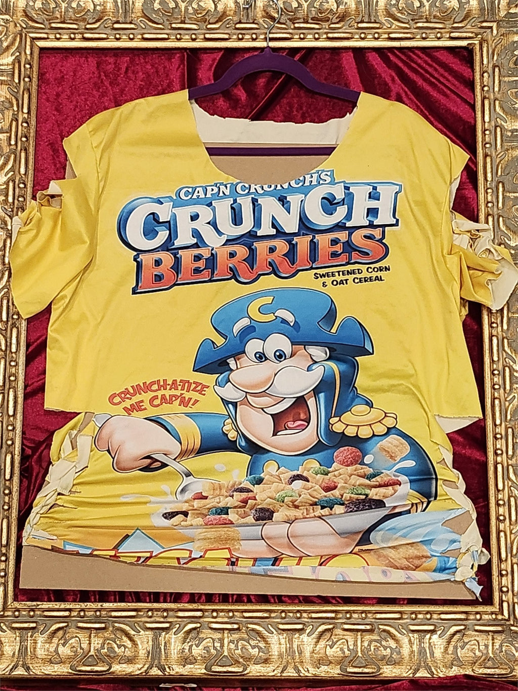 One-of-a-Kind Crunch Berries Reworked Shirt – Size L