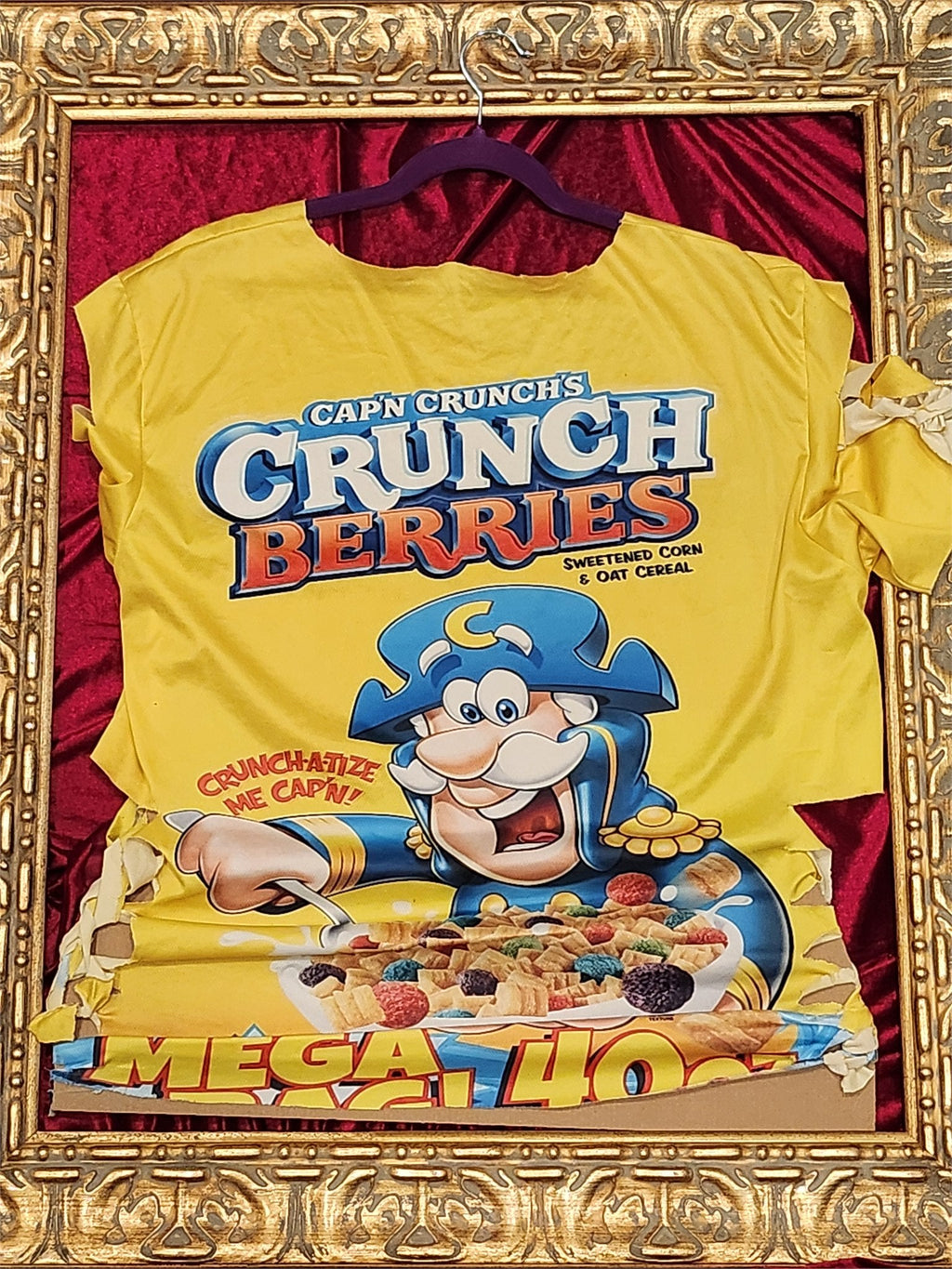 One-of-a-Kind Crunch Berries Reworked Shirt – Size L - additional view