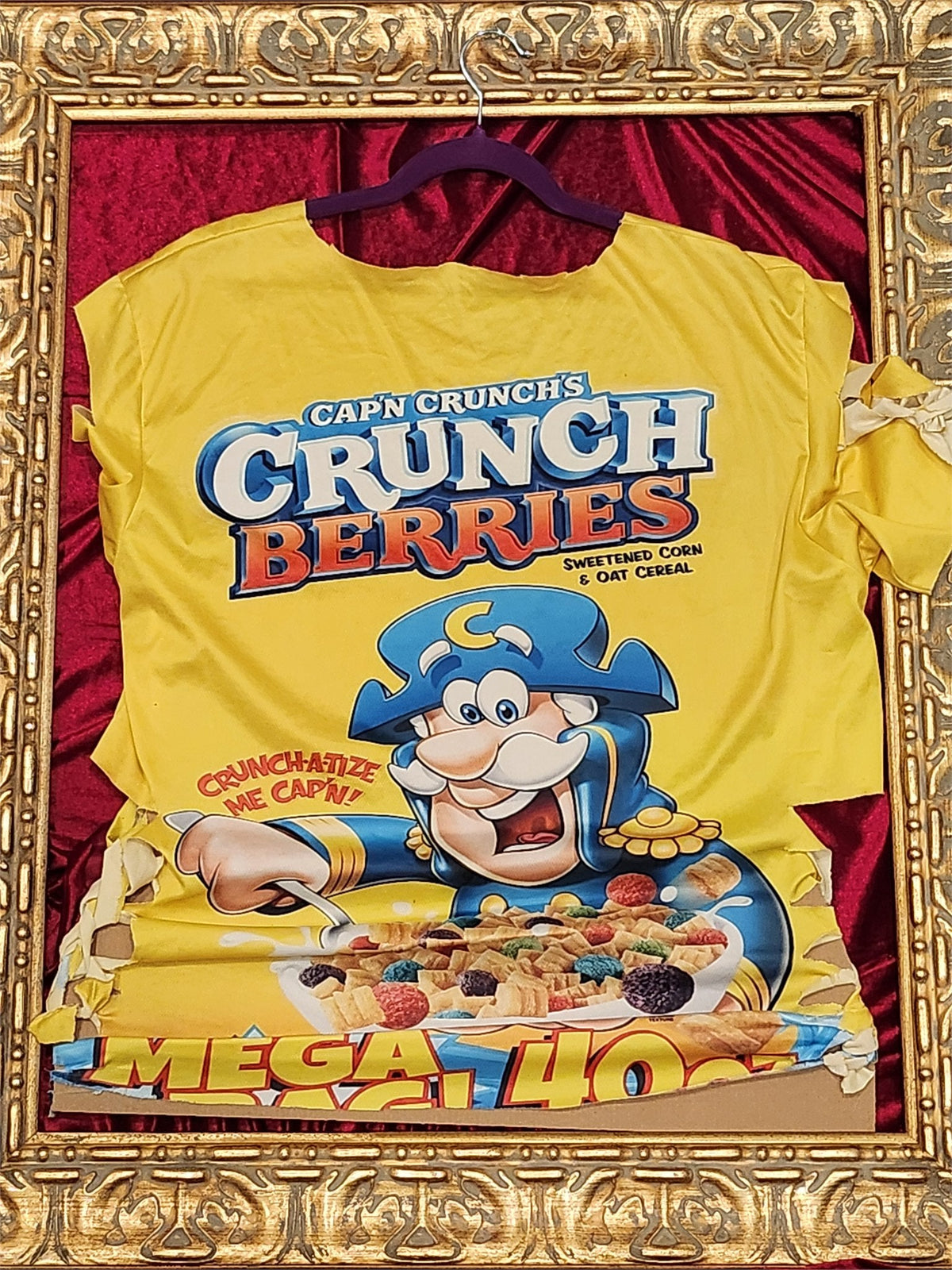 One-of-a-Kind Crunch Berries Reworked Shirt – Size L - additional view