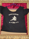 One-of-a-Kind Young Olympians Reworked Shirt – Size L