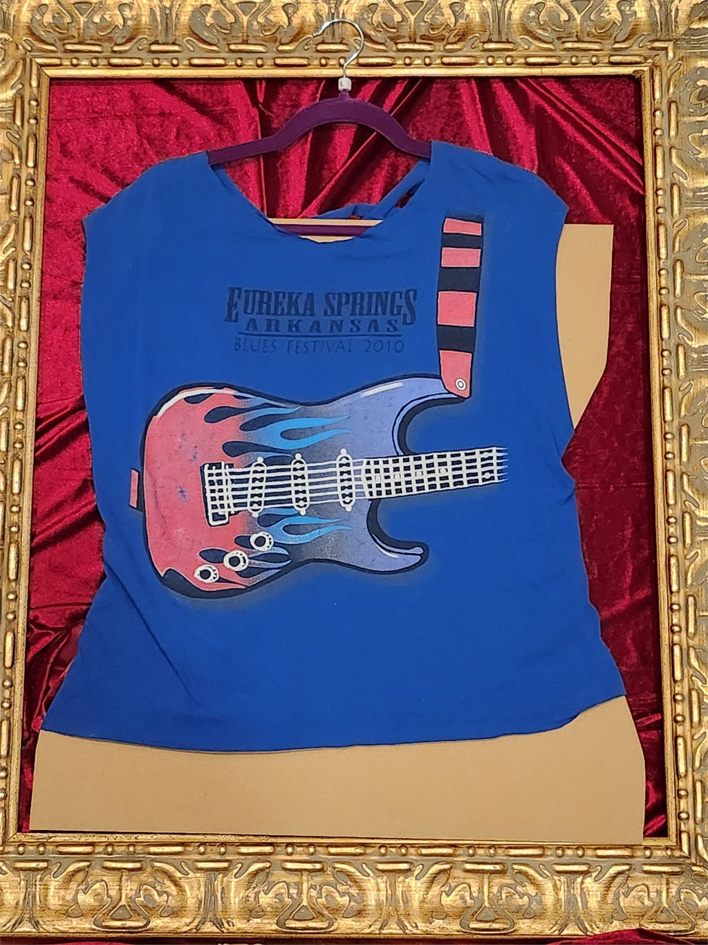One-of-a-Kind Eureka Springs Reworked Sleeveless – Size L