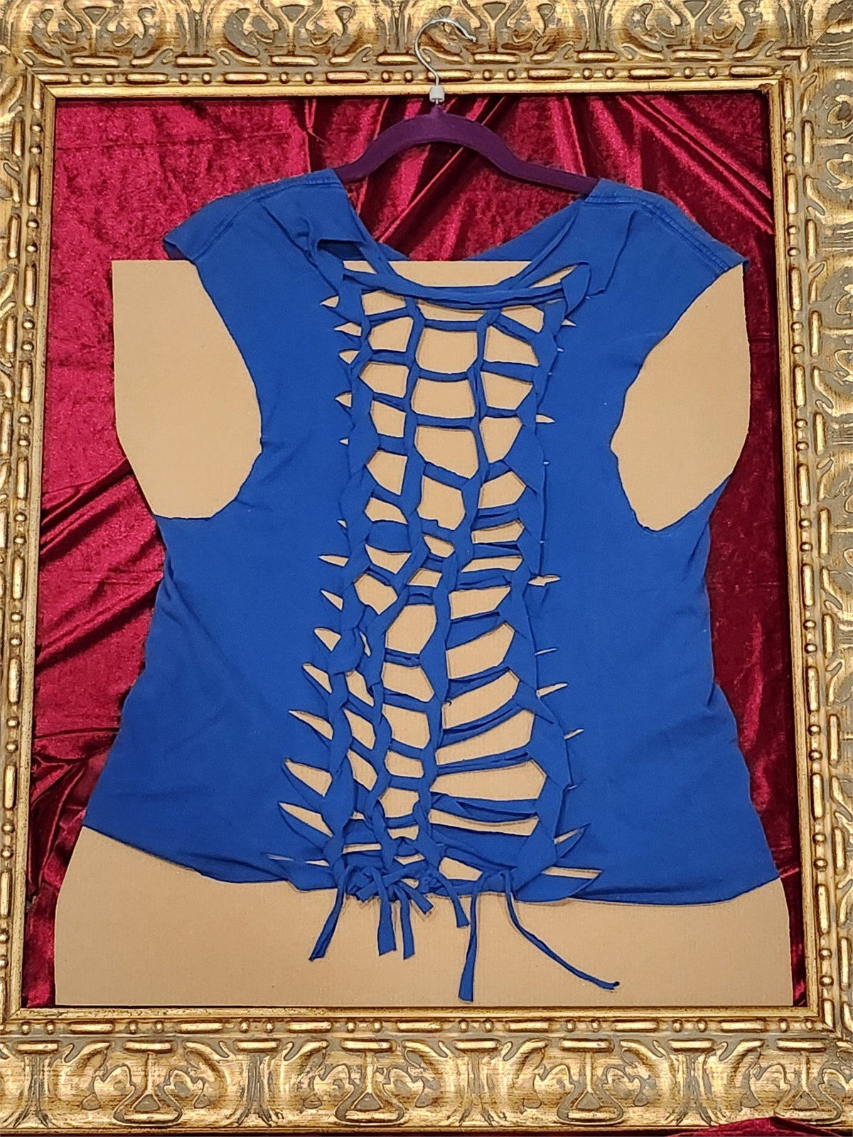 One-of-a-Kind Eureka Springs Reworked Sleeveless – Size L - additional view