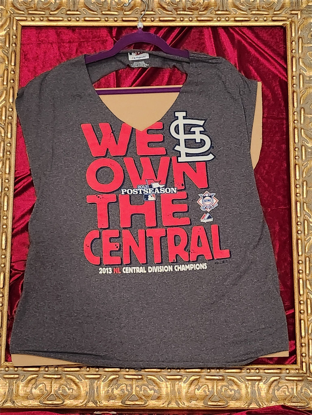 One-of-a-Kind St. Louis Champions Reworked Sleeveless – Size L