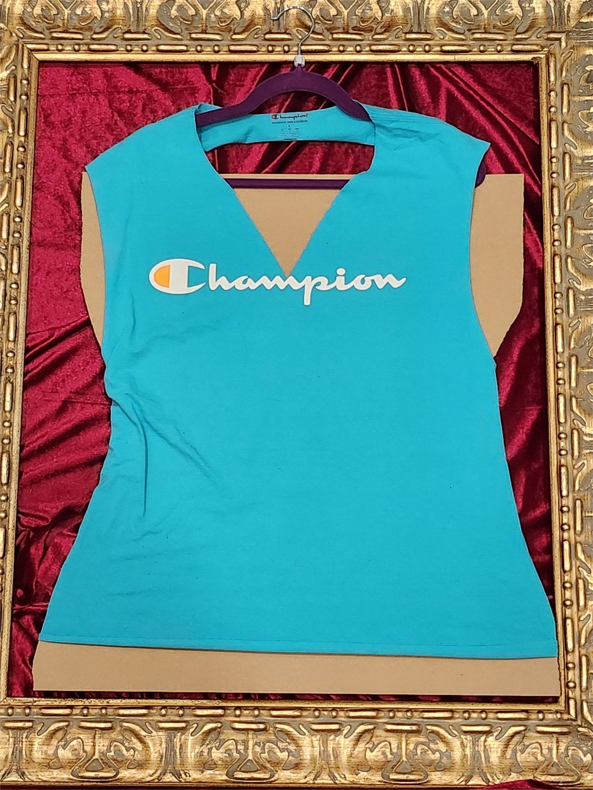 One-of-a-Kind Champion Reworked Sleeveless – Size L