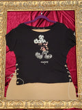 One-of-a-Kind Mickey Mouse Reworked Shirt – Size L
