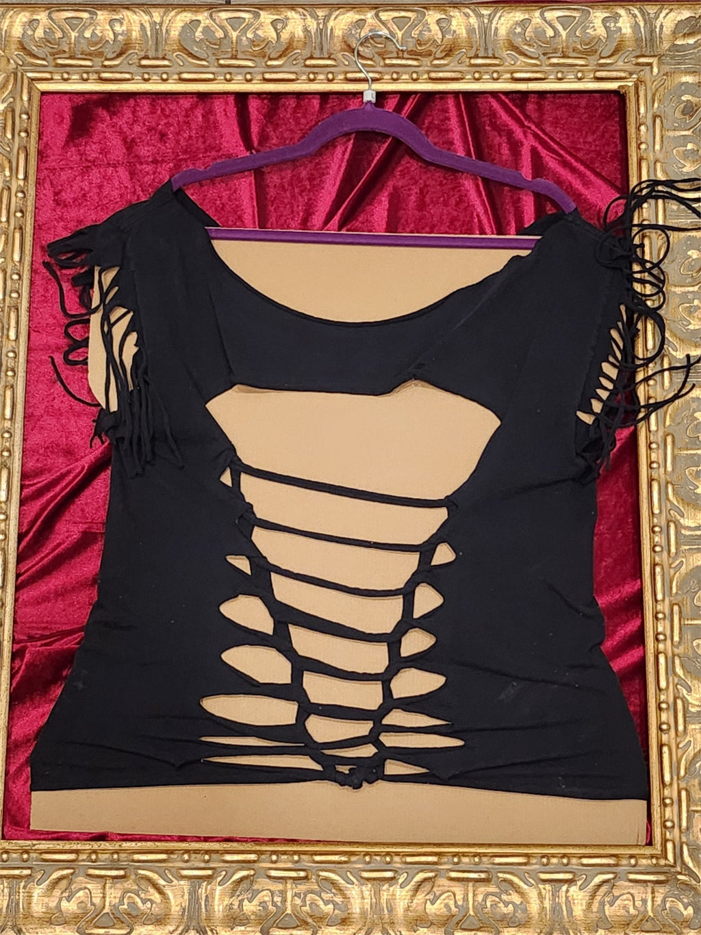 One-of-a-Kind Danhausen Reworked Black Shirt – Size L - additional view