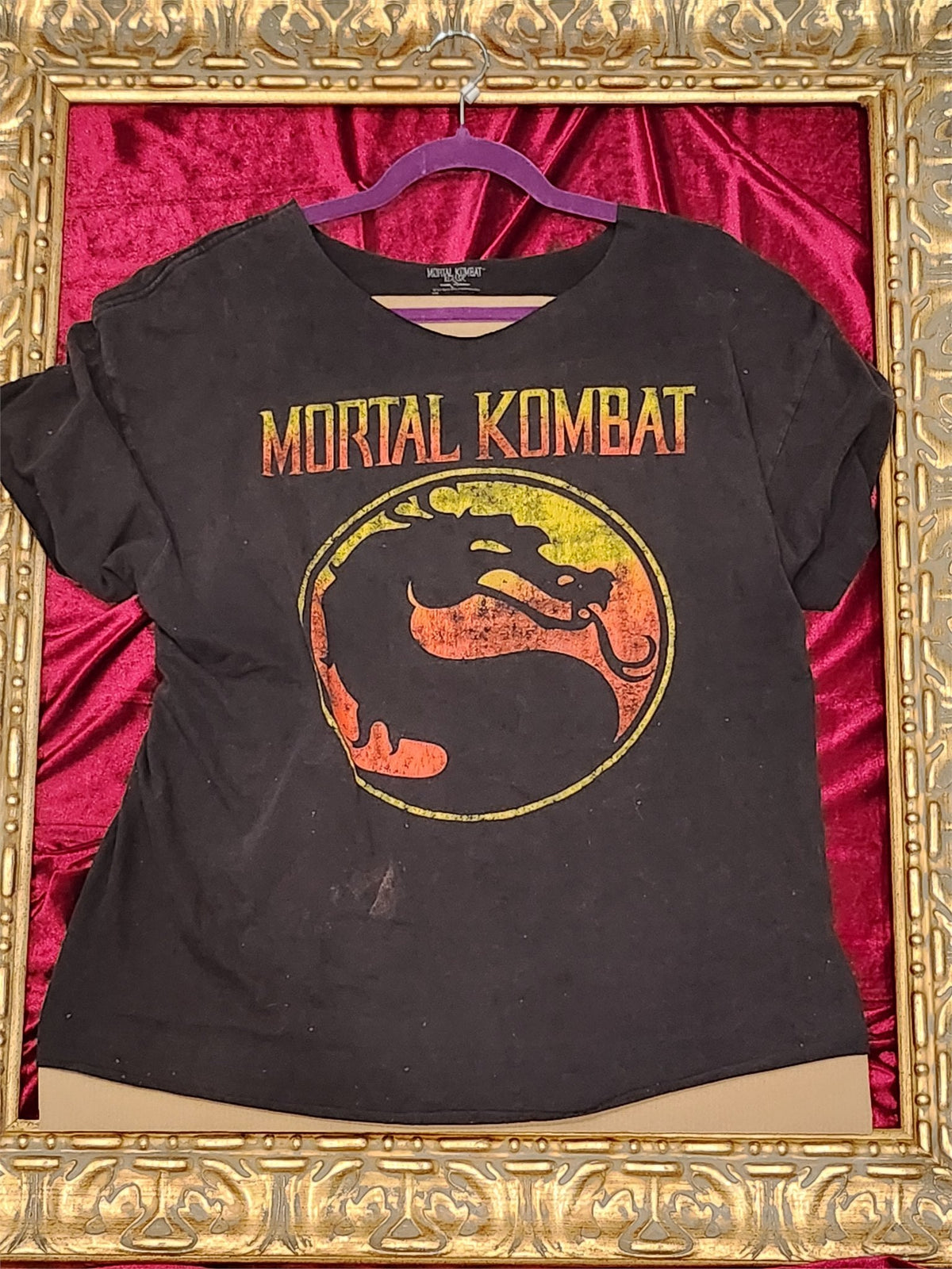 One-of-a-Kind Mortal Kombat Reworked Shirt – Size L