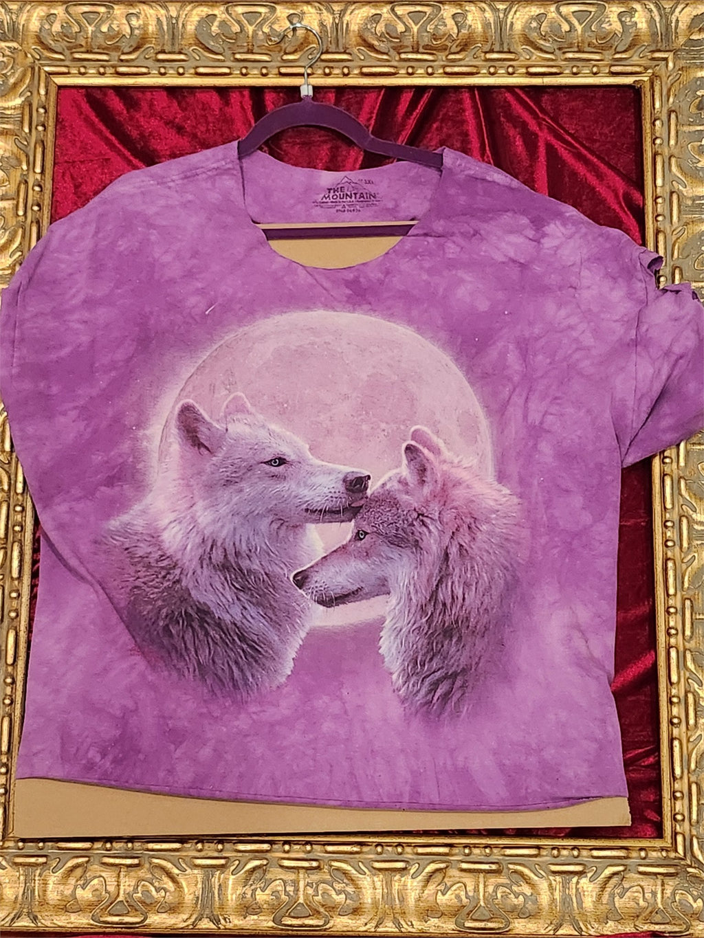 One-of-a-Kind Wolves Reworked Shirt – Size L