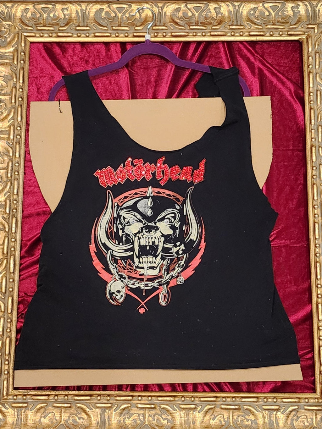 One-of-a-Kind Motorhead Reworked Tank – Size L