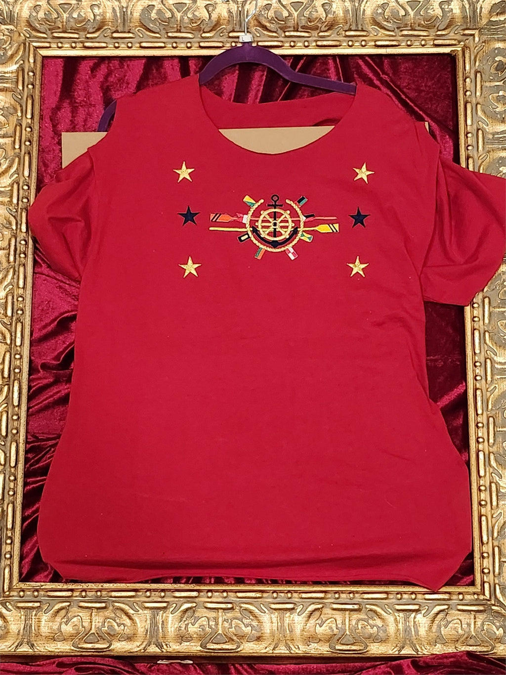 One-of-a-Kind Anchor Reworked Shirt – Size L