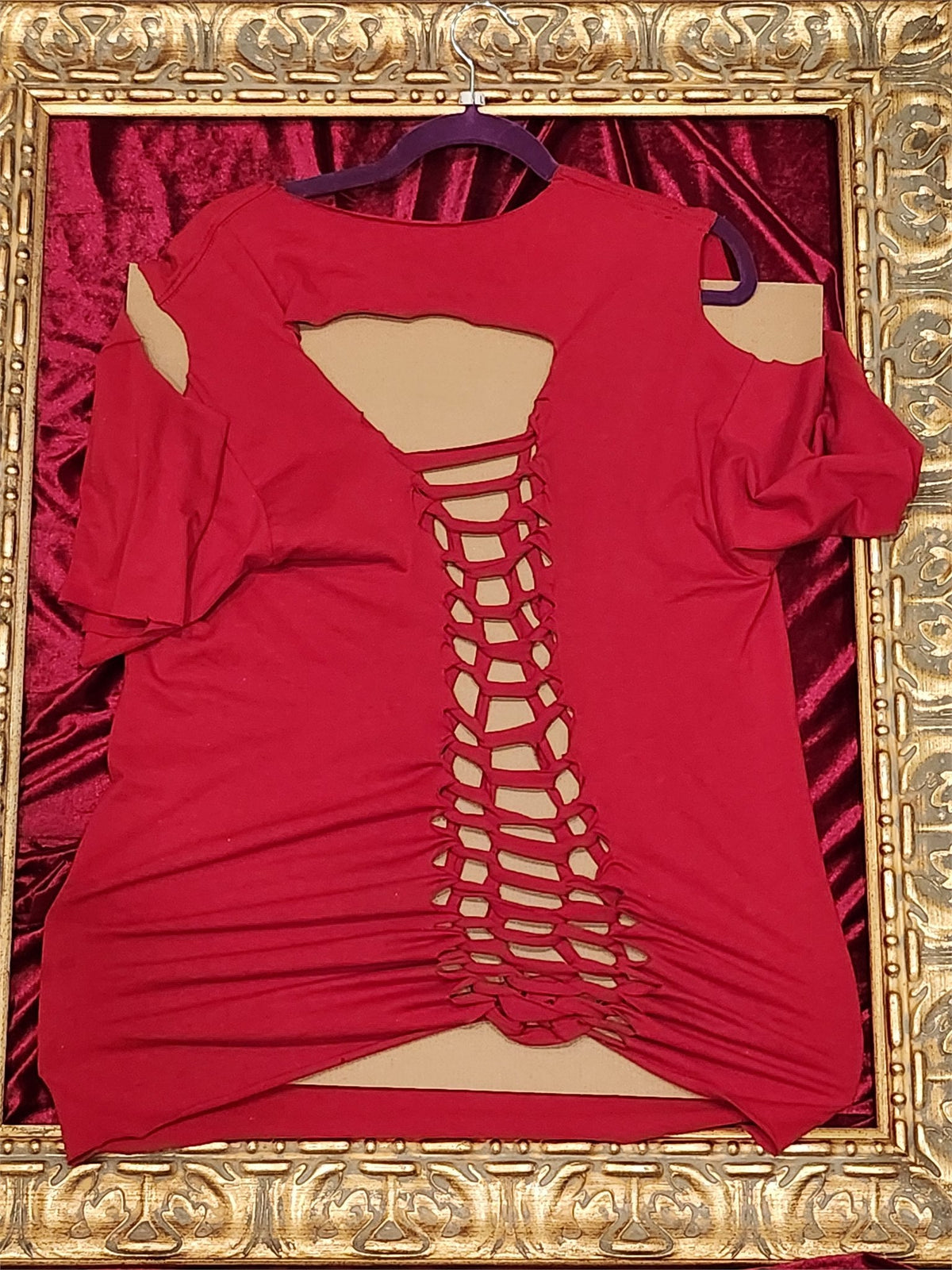 One-of-a-Kind Anchor Reworked Shirt – Size L - additional view
