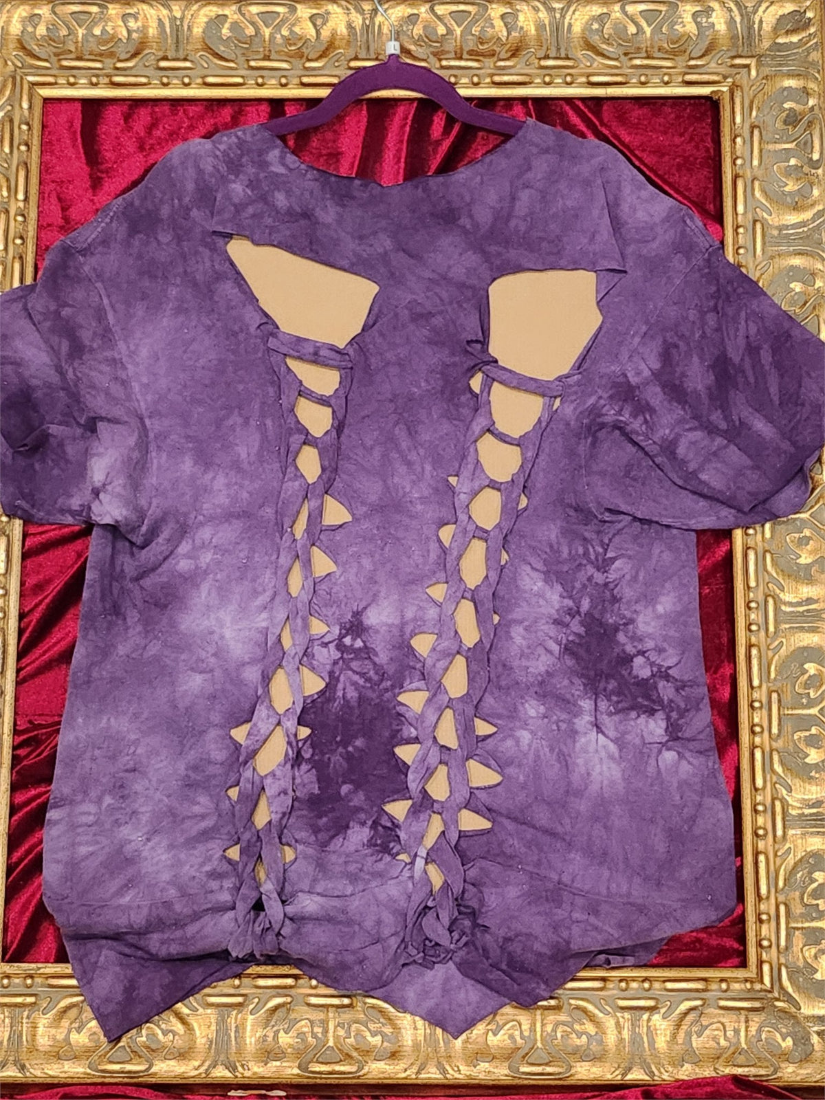 One-of-a-Kind Cheshire Cat Reworked Shirt – Size XL - additional view