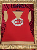 One-of-a-Kind Red Reworked Tank – Size L