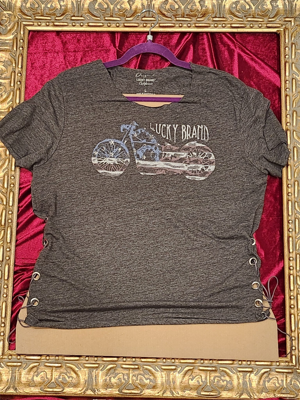 One-of-a-Kind Lucky Brand Reworked Shirt – Size L