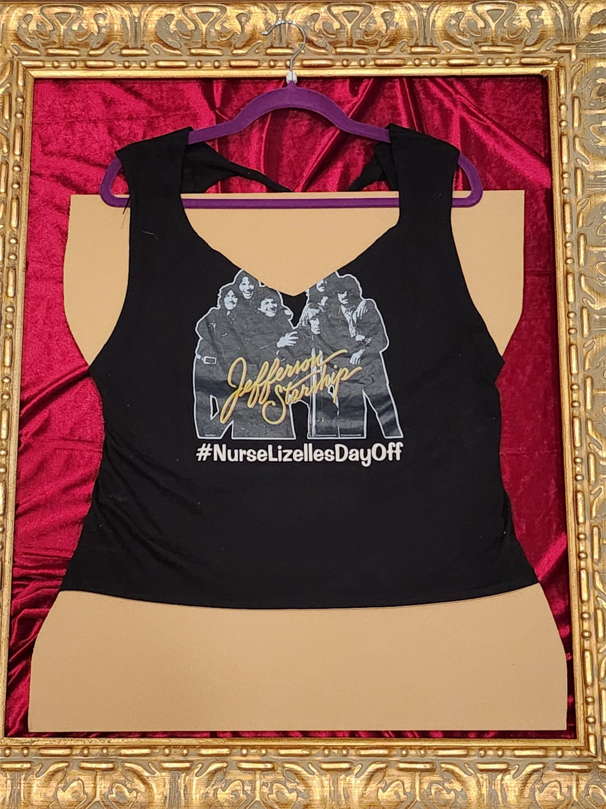 One-of-a-Kind Jefferson Starship Reworked Tank – Size L