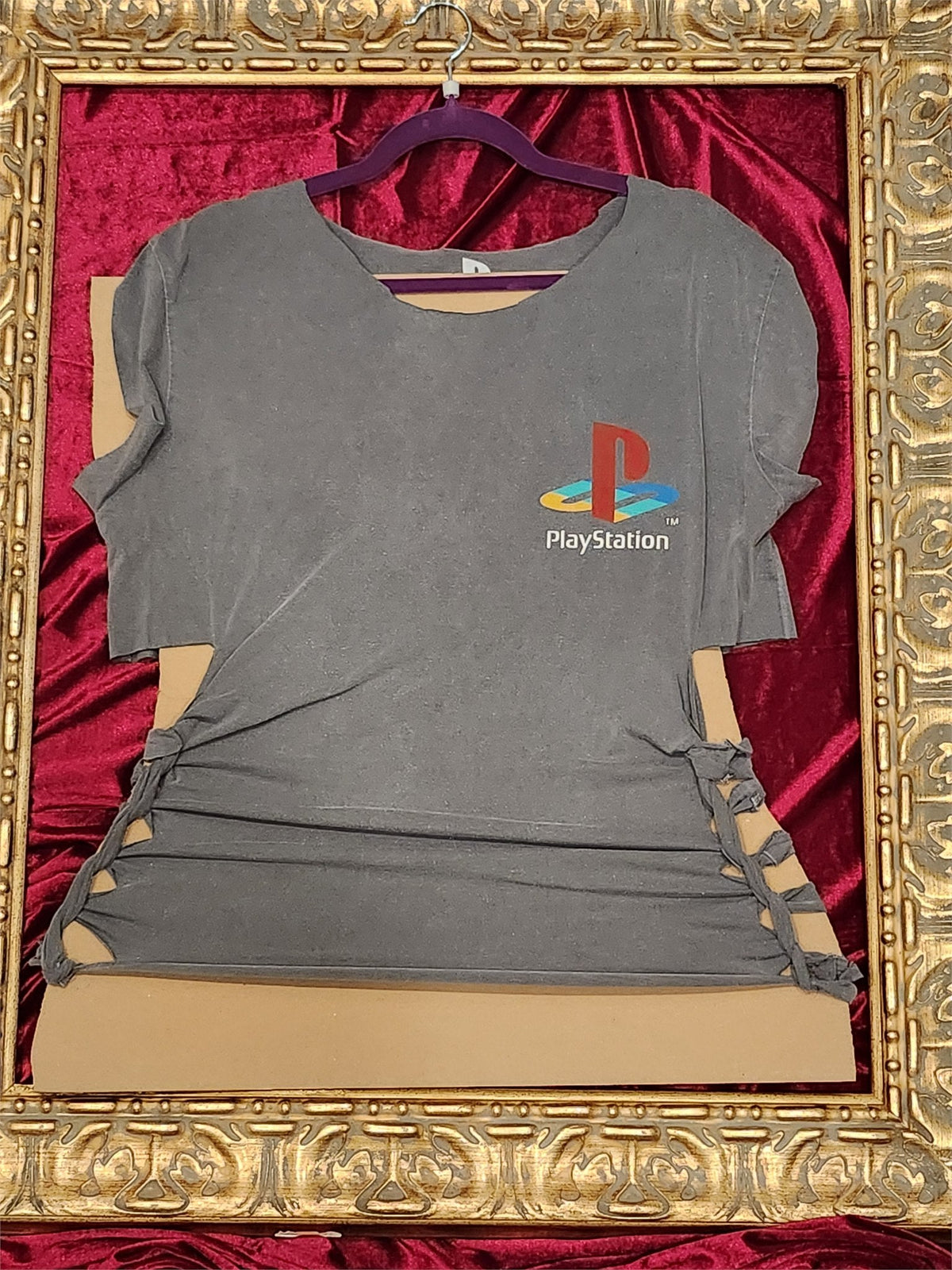 One-of-a-Kind Playstation Reworked Shirt – Size L