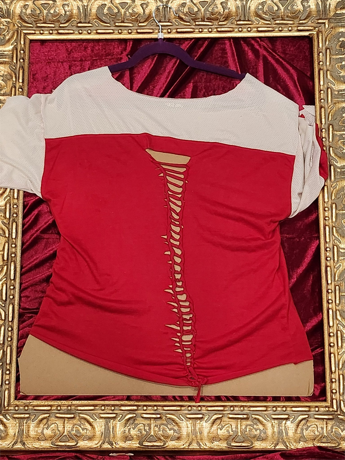 One-of-a-Kind Ohio State Reworked Shirt – Size L - additional view