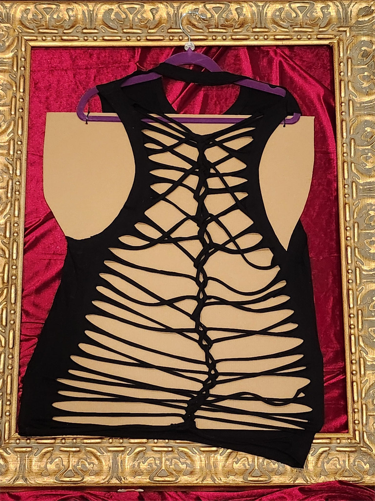 One-of-a-Kind Patriarchs in Black Reworked Shirt – Size L - additional view
