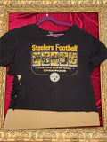 One-of-a-Kind Steelers Football Reworked Shirt – Size L