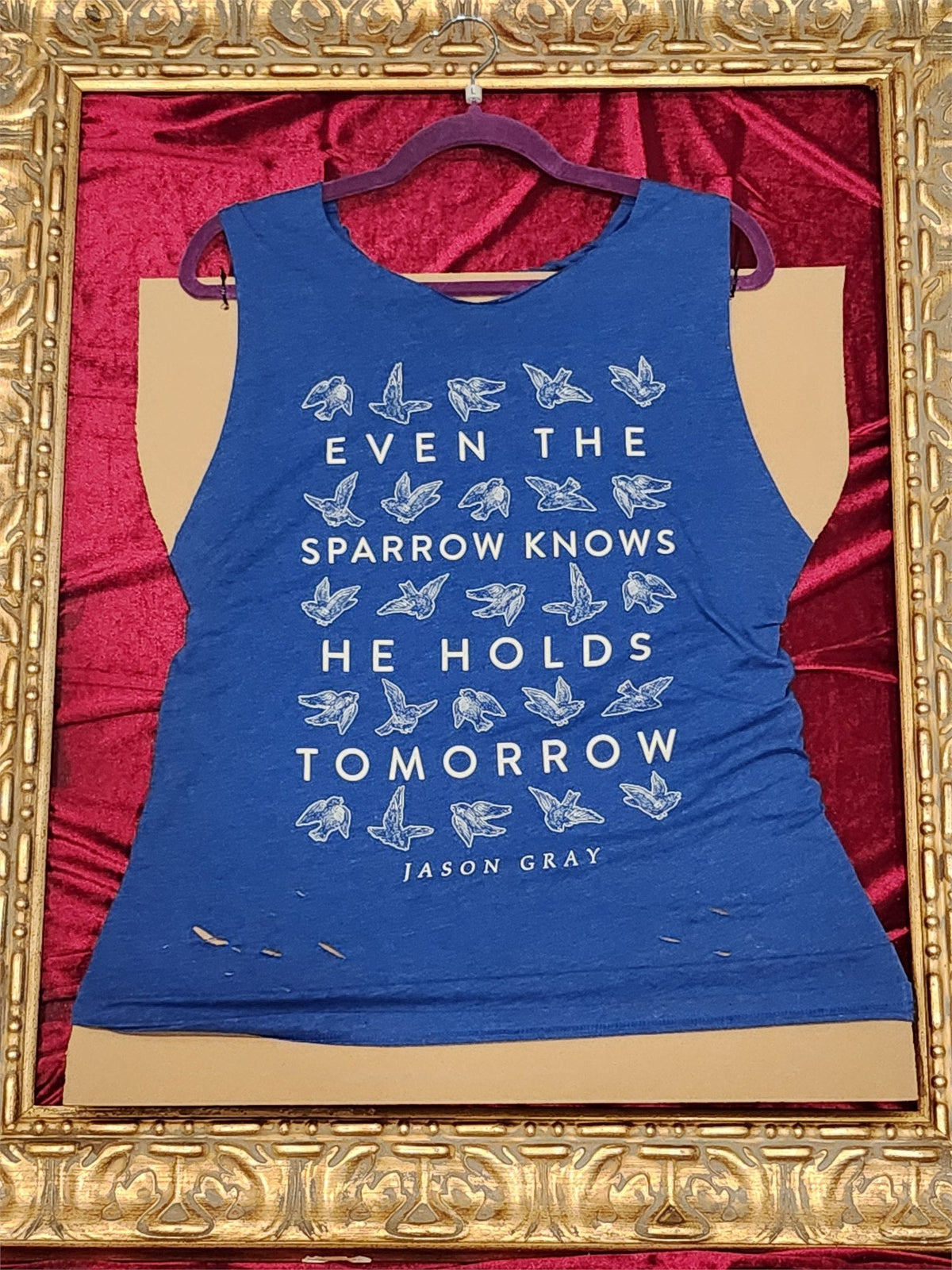 One-of-a-Kind Sparrows Reworked Tank – Size L