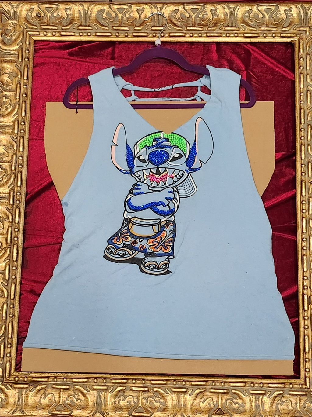 One-of-a-Kind Stitch Reworked Tank – Size L
