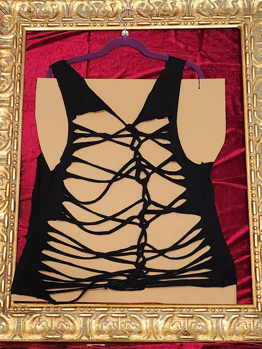One-of-a-Kind Red Three Olives Reworked Tank – Size L - additional view