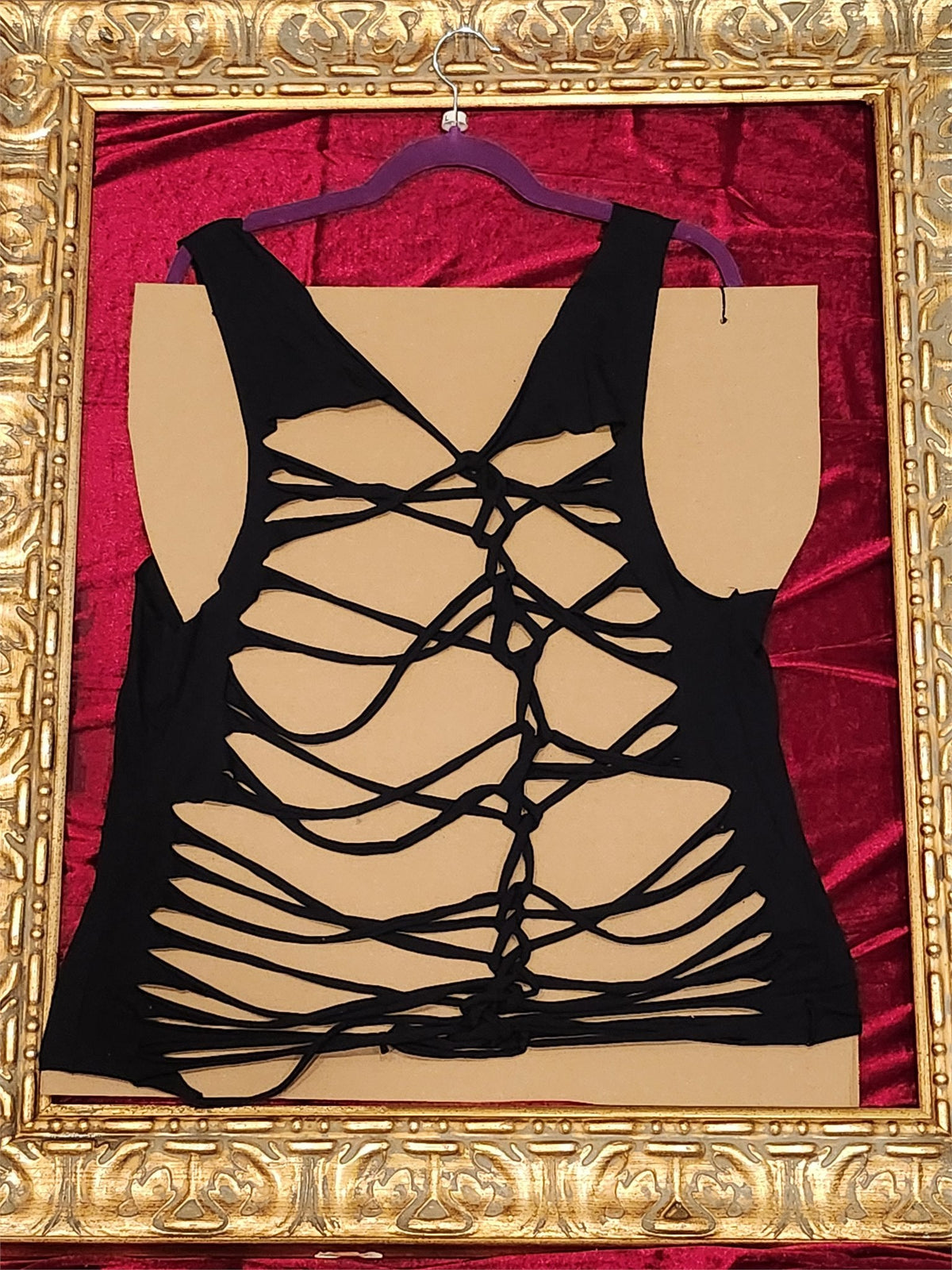 One-of-a-Kind Red Three Olives Reworked Tank – Size L - additional view