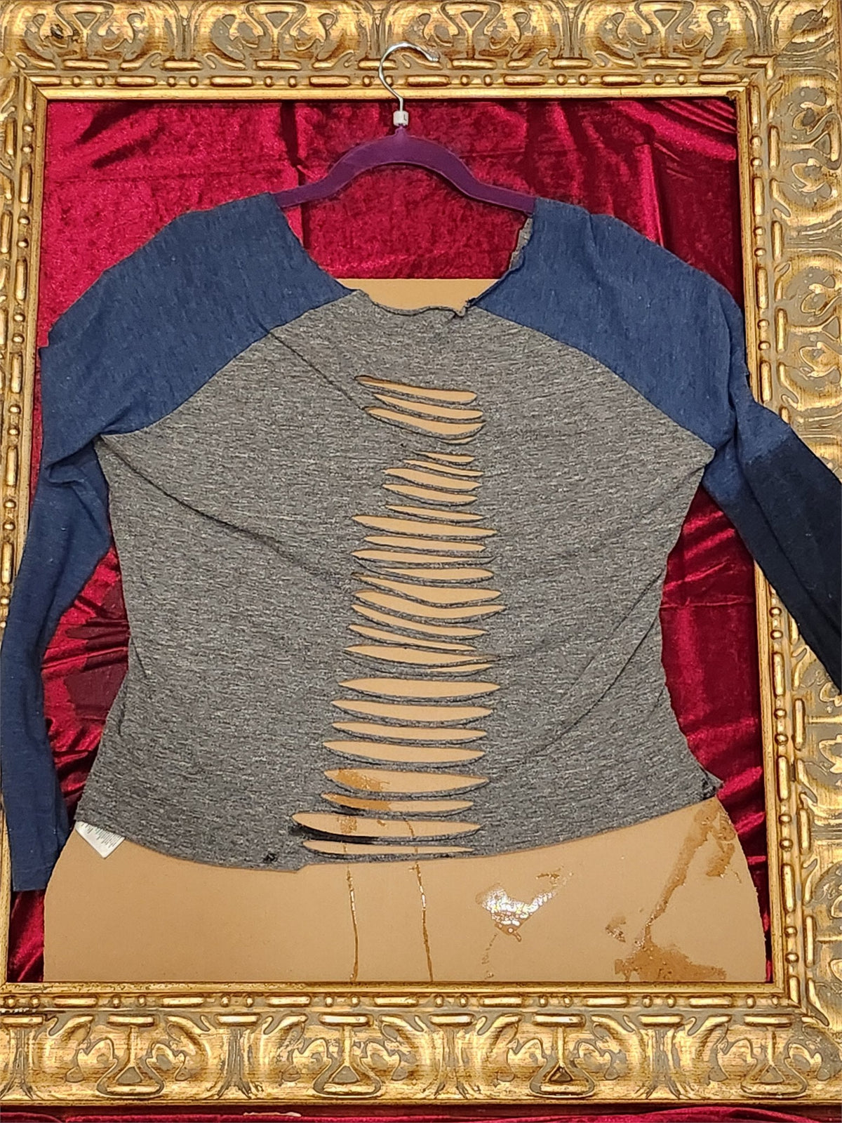 One-of-a-Kind Buffalo Bills Reworked Shirt – Size L - additional view
