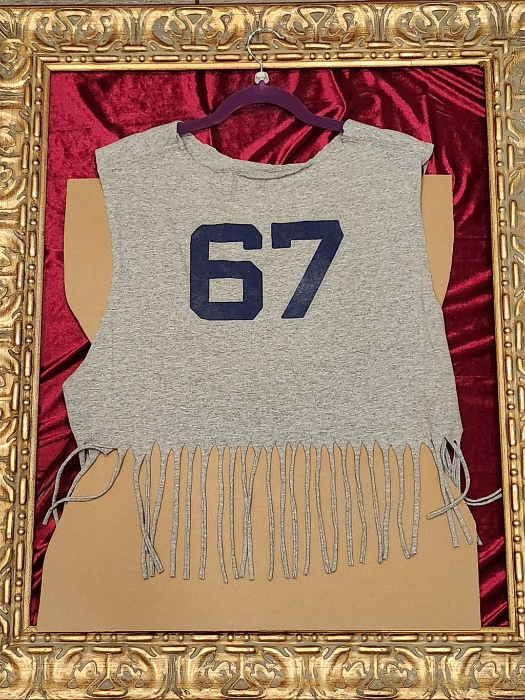 One-of-a-Kind Polo Jeans Reworked Sleeveless – Size L - additional view