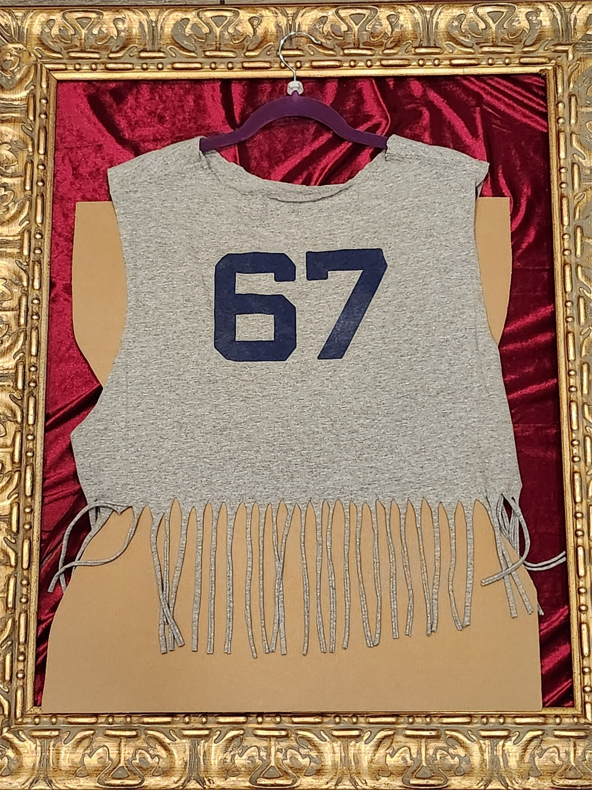 One-of-a-Kind Polo Jeans Reworked Sleeveless – Size L - additional view