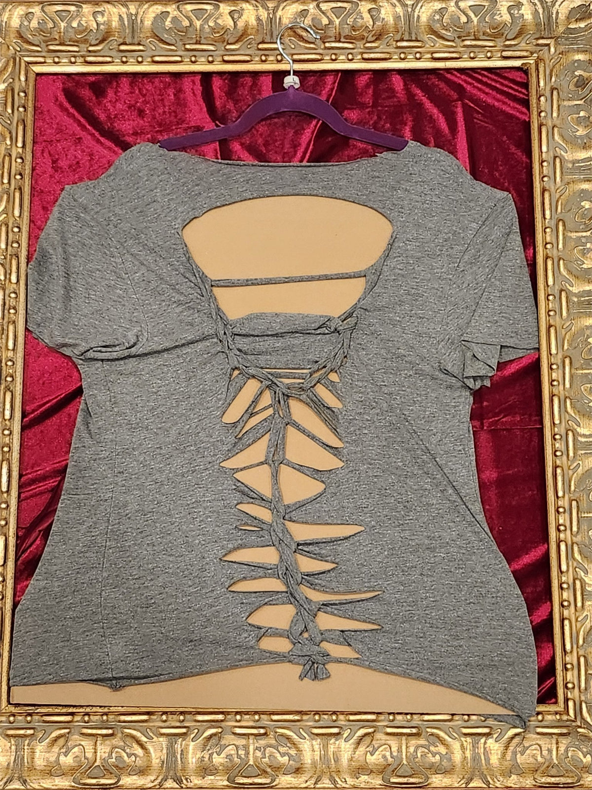 One-of-a-Kind No Crying in Baseball Reworked Shirt – Size L - additional view