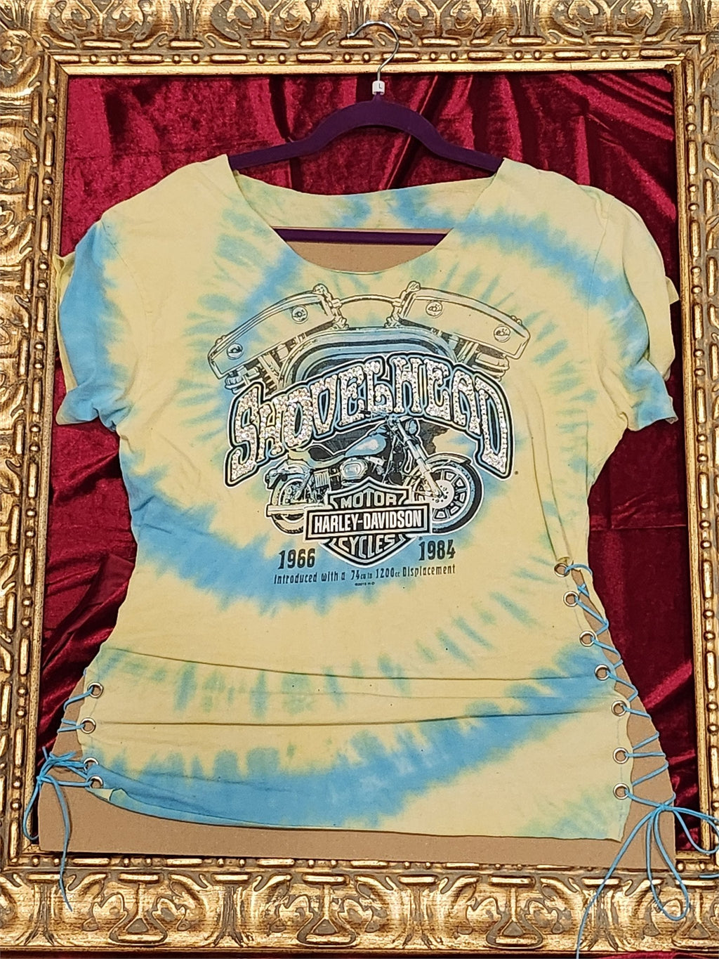 One-of-a-Kind Harley Davidson Reworked Shirt – Size L