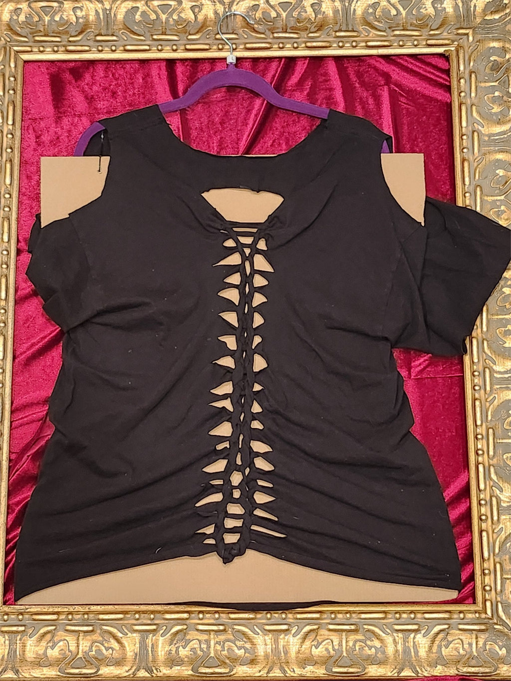 One-of-a-Kind Vans Reworked Shirt – Size L - additional view