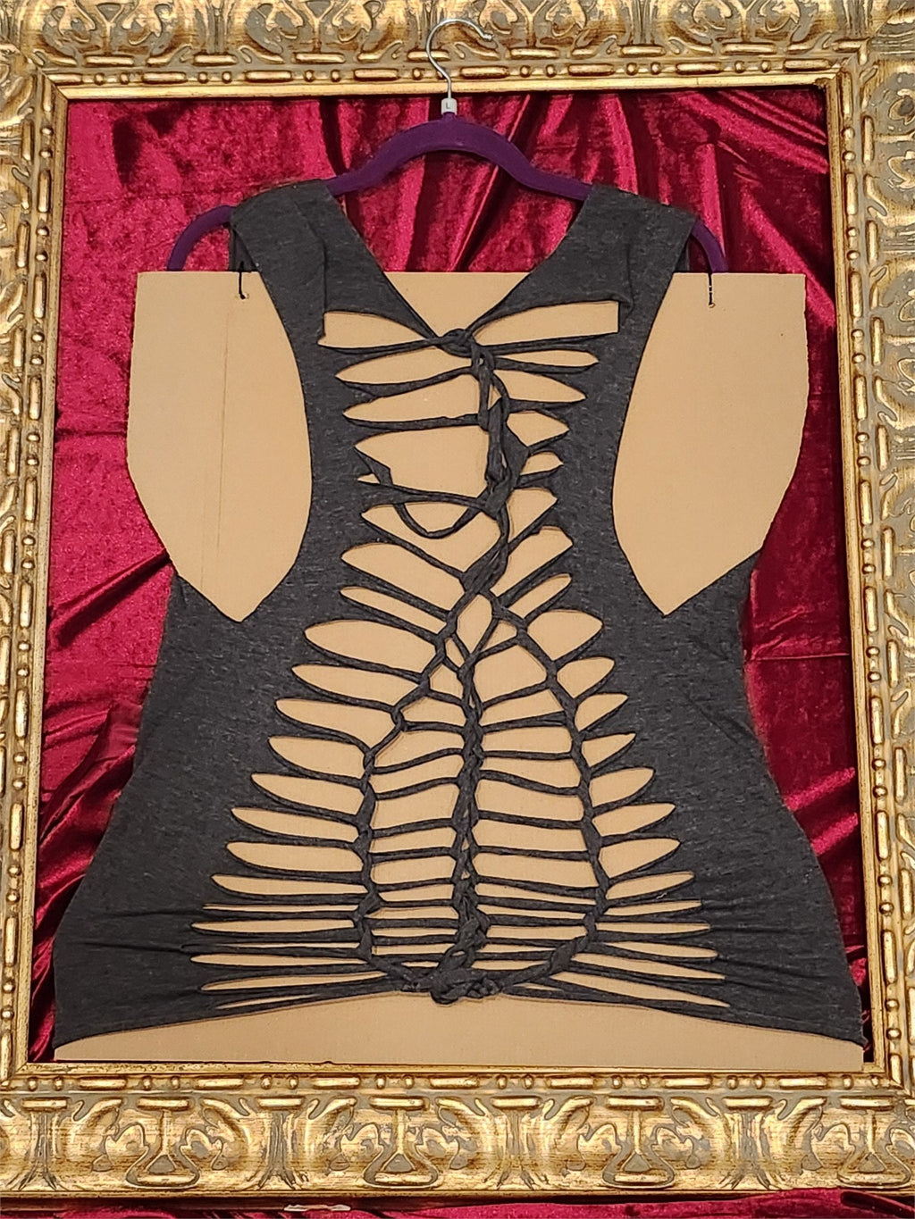One-of-a-Kind Kung Fu Fighting Reworked Tank – Size L - additional view